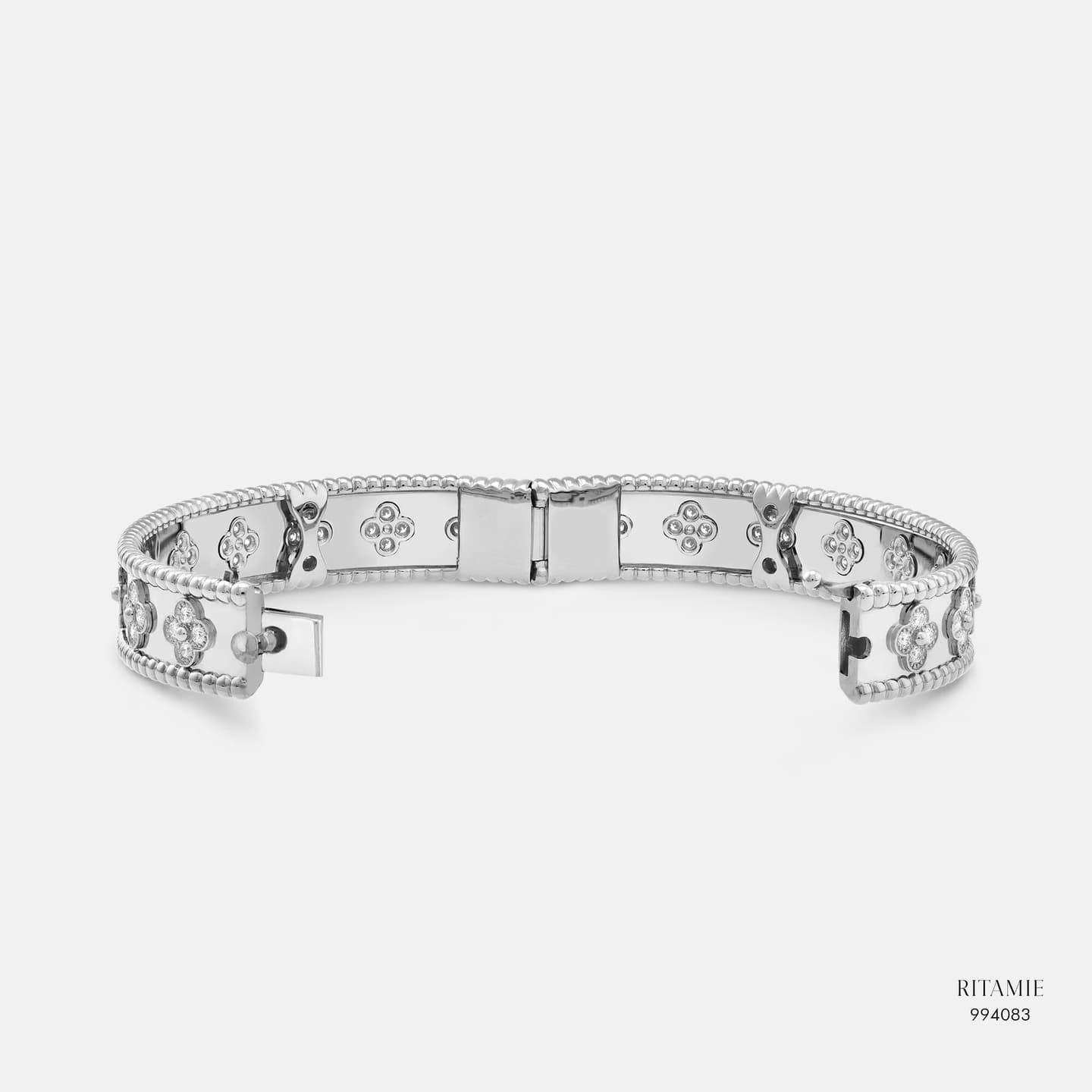 Frost Flora Natural Diamond Bangle 994083