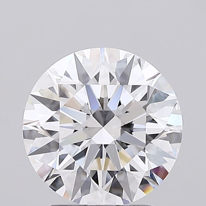 2.21 carat D FL ID ROUND Lab Grown Diamond IGI LG823694890 H&A