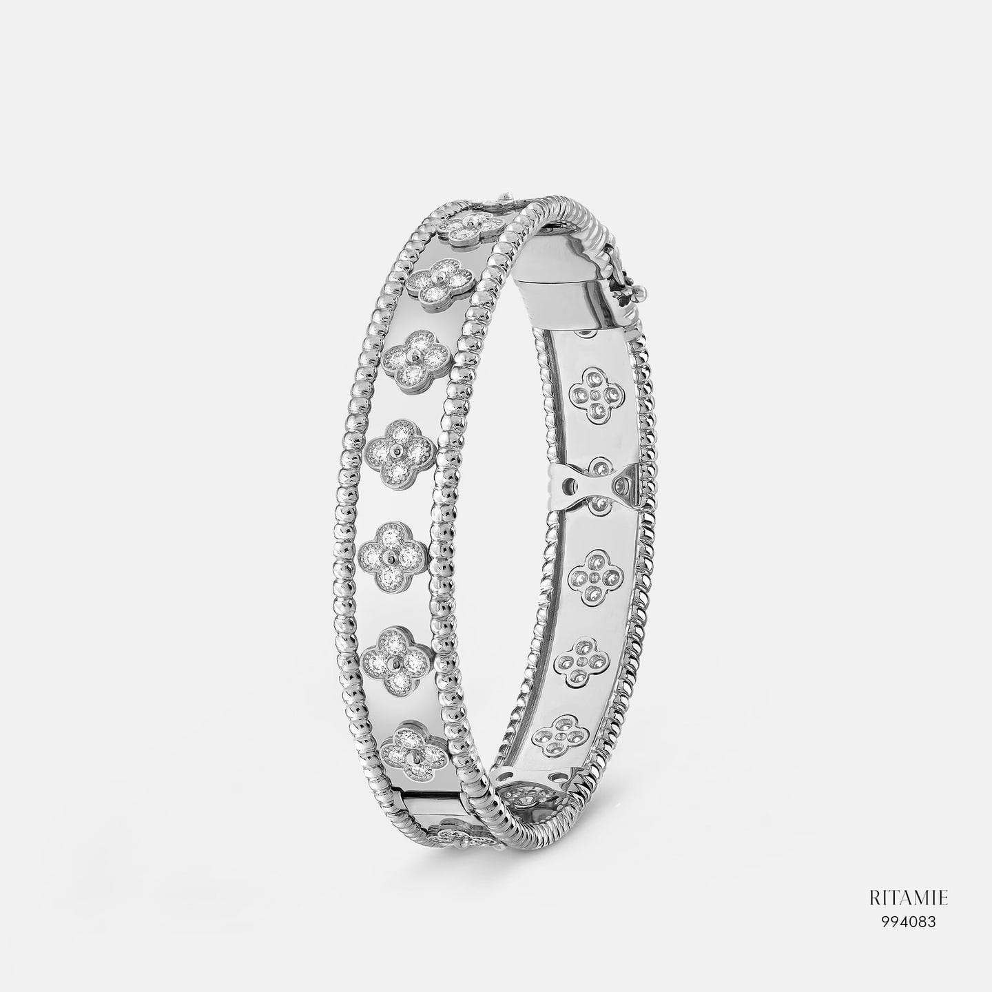 Frost Flora Natural Diamond Bangle 994083