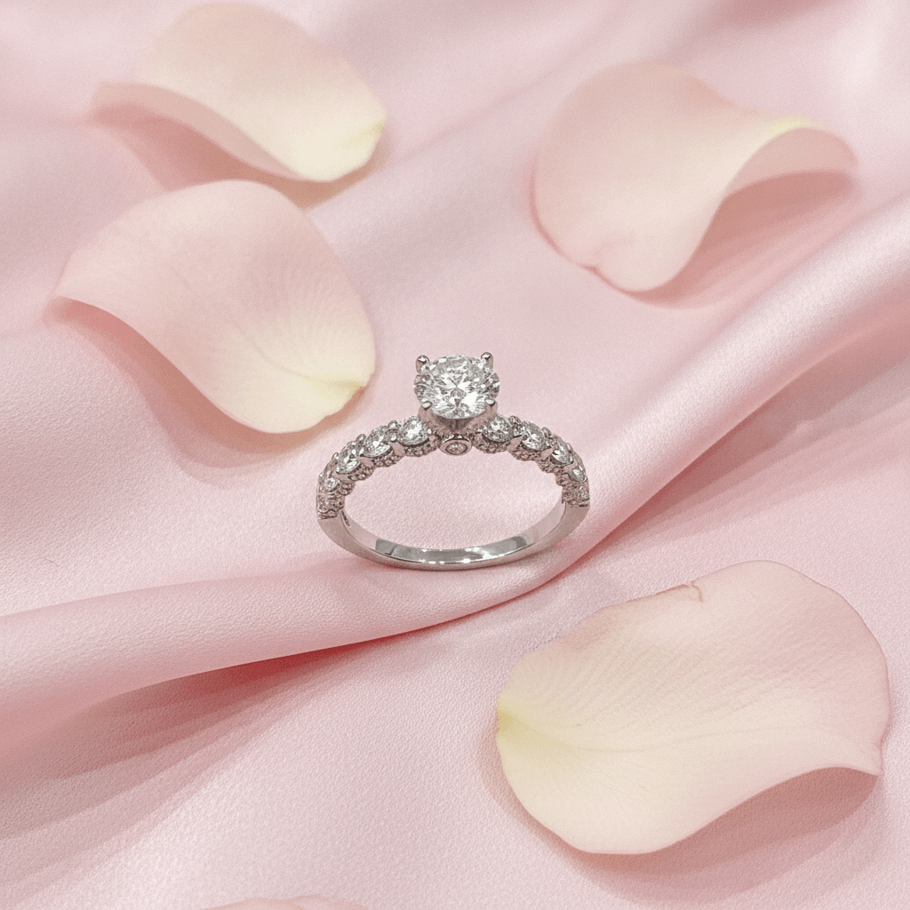Round Diamond Engagement Ring 333026