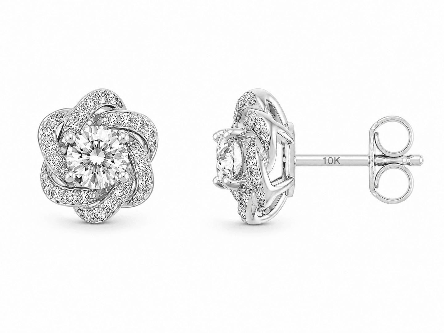 Lab Grown Diamond Earrings 333022