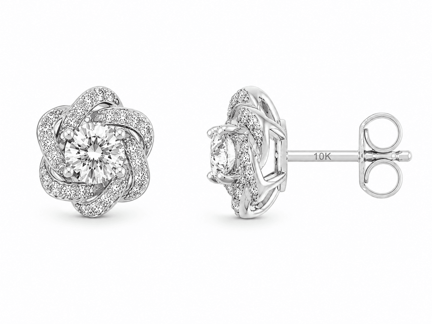 Lab Grown Diamond Earrings 333022