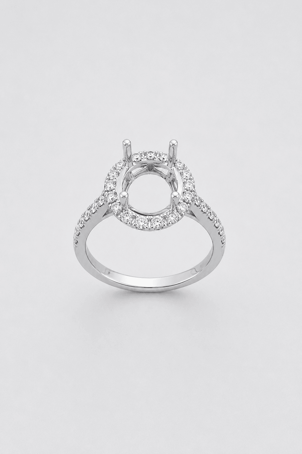 Natural Diamond 18K White Gold Variant 333039