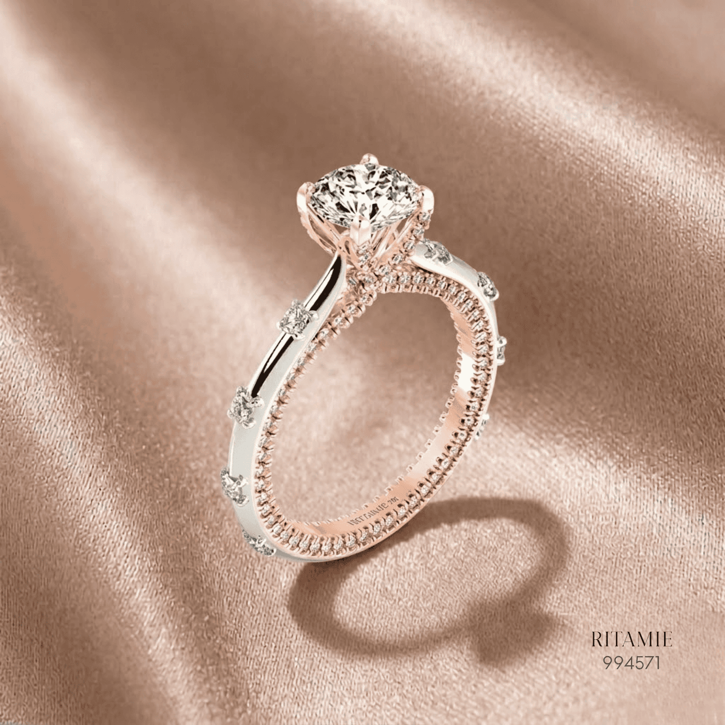 Classic Round Lab Grown Diamond Solitaire Ring – 1.51 ct 994571