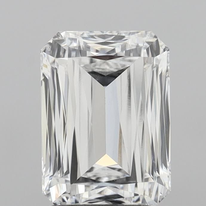 2.70 carat D VVS2 Radiant Lab Grown Diamond IGI LG790666769