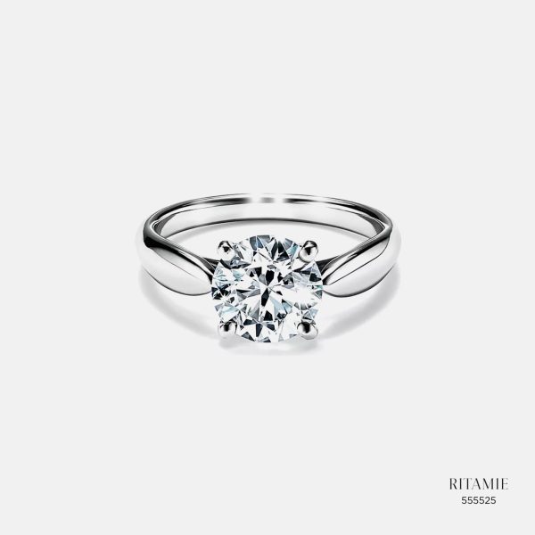 Infinite Radiance 10K White Gold Lab Grown Diamond Ring 555525