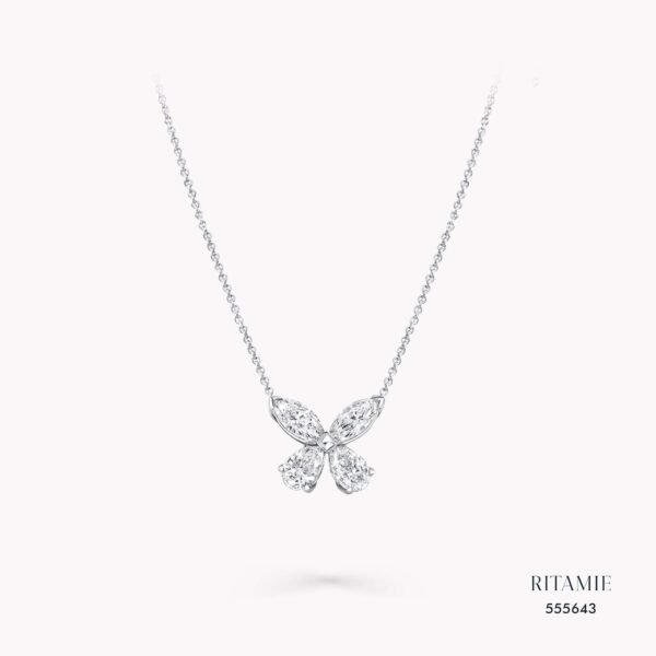 Fluttering Grace Lab-Grown Diamond Necklace 555643