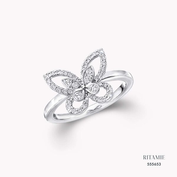Butterfly Grace Lab-Grown Diamond Ring 555653