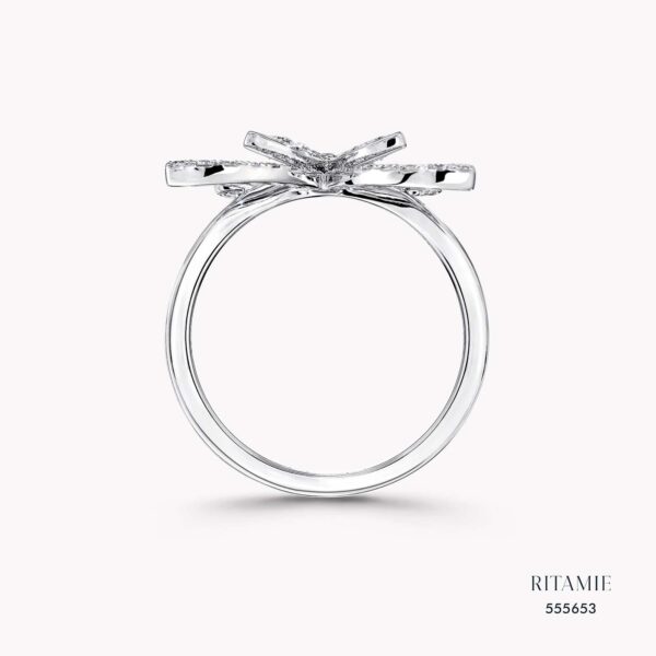 Alternative view of Butterfly Grace Lab-Grown Diamond Ring 555653