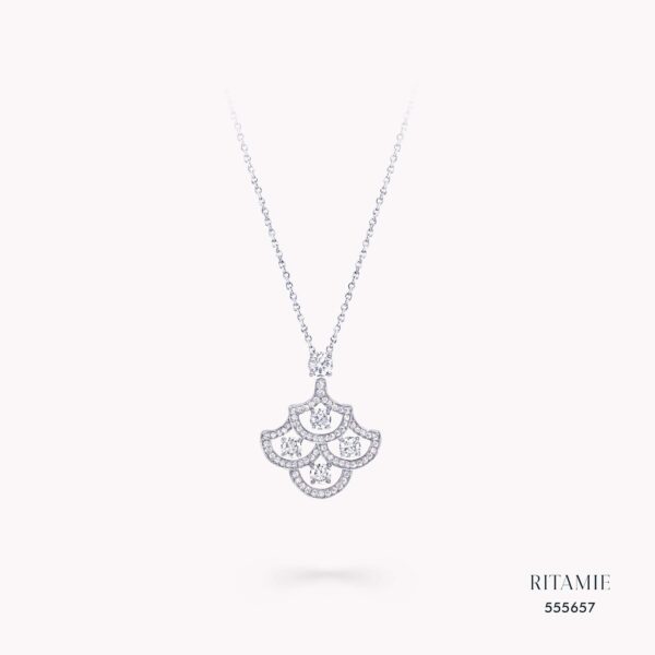 Celeste Fan Lab-Grown Diamond Necklace 555657