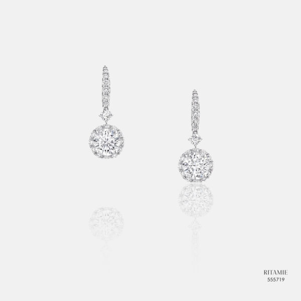 Oria Lab-Grown Diamond Drop Earrings 555719
