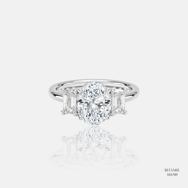 Vera Luxe Lab-Grown Diamond Ring 555789