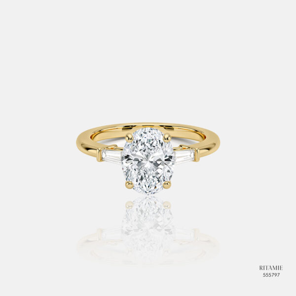 Vera Baguette Lab-Grown Diamond Ring 555797