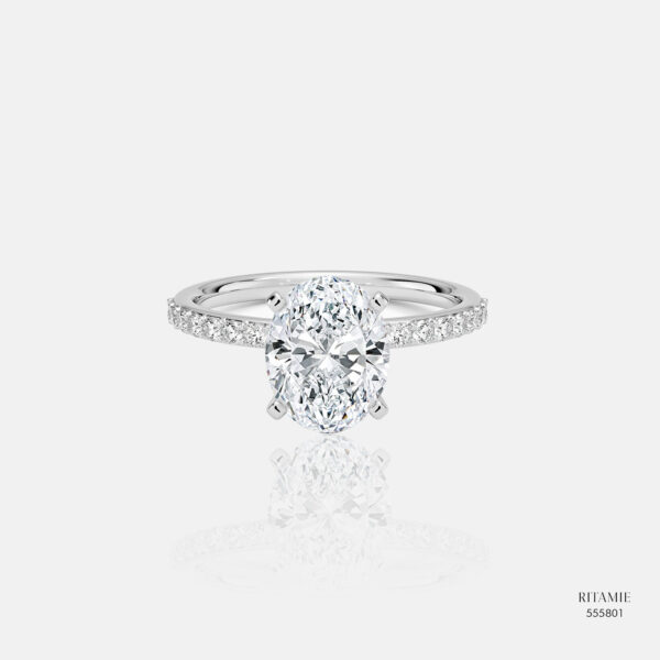 Vera Pavé Lab-Grown Diamond Ring 555801