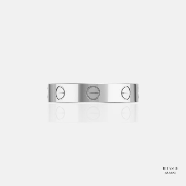 Vow Band White Gold Ring 555823