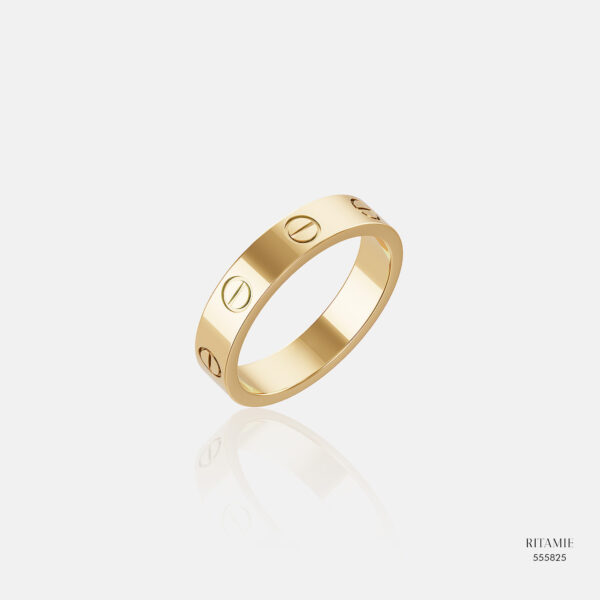Alternative view of Vow Band Yellow Gold Ring 555825