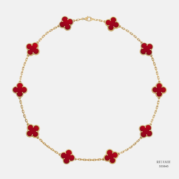 Crimson Grace Yellow Gold Necklace 555845