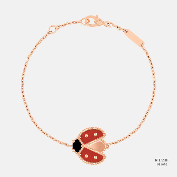 Lucky Ladybug Rose Gold Bracelet 994076