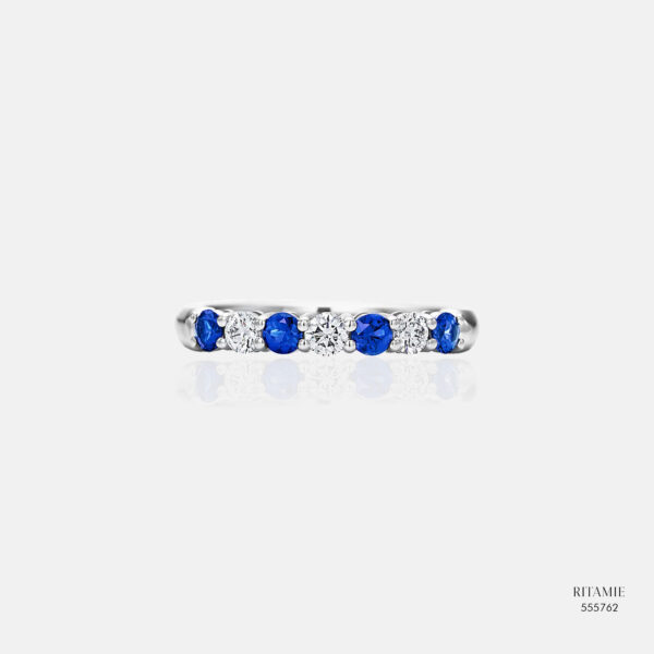 Eclipse Blue Lab-Grown Diamond Ring 555762