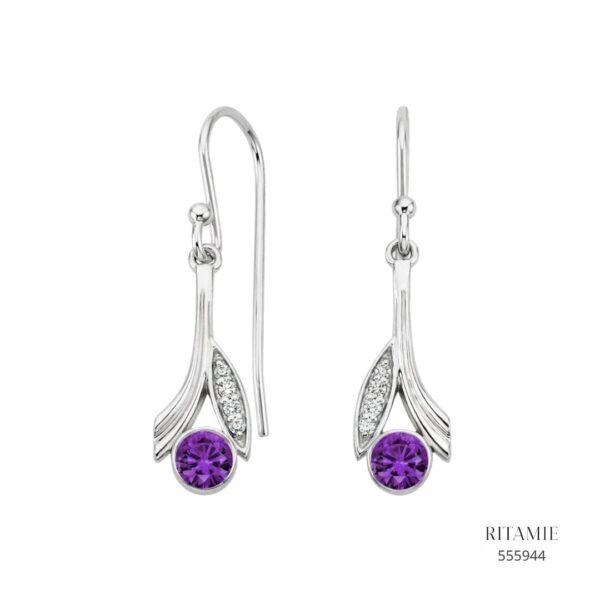 Jasmine Amethyst Lab-Grown Diamond 555944