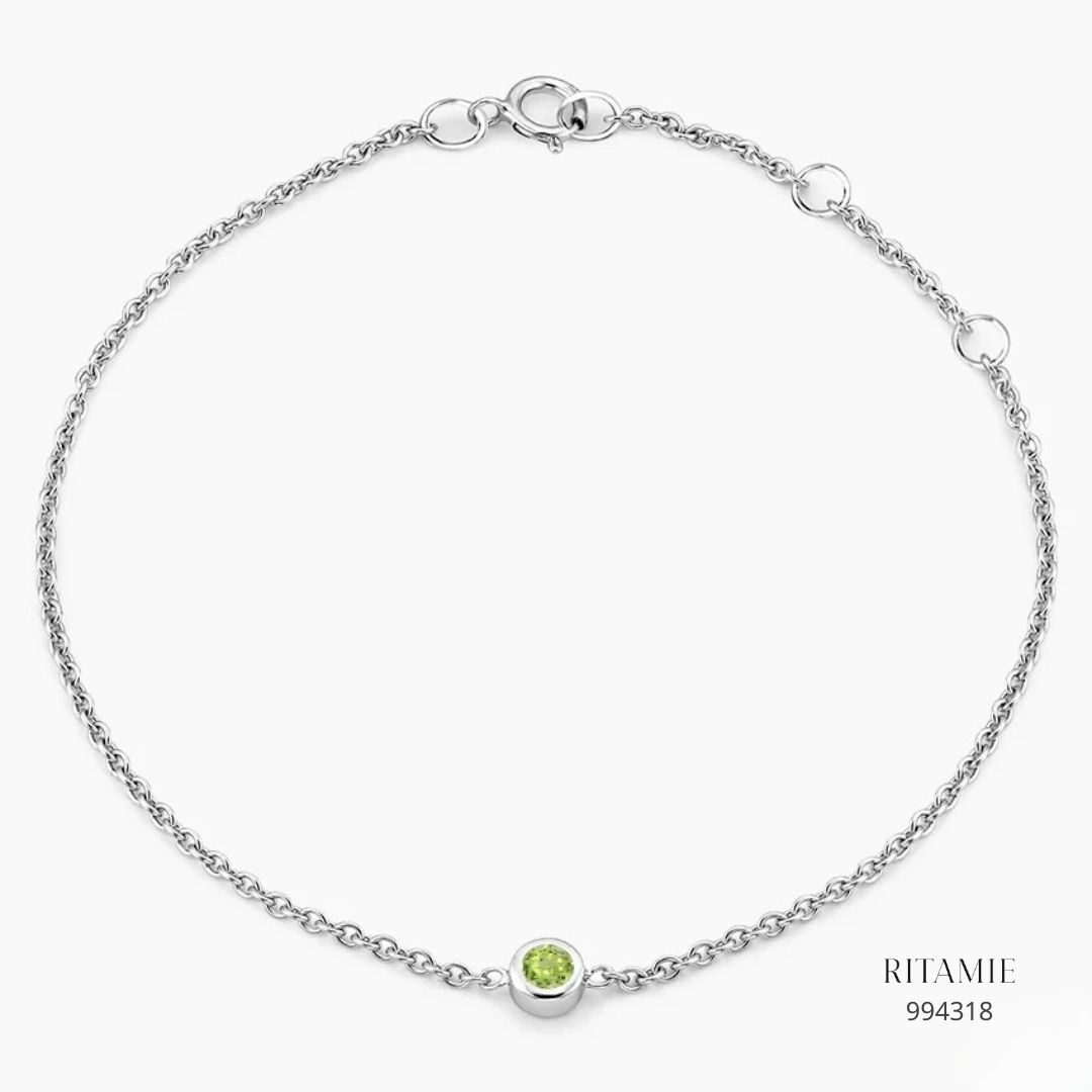 Peridot Bezel Radiance Bracelet 994318